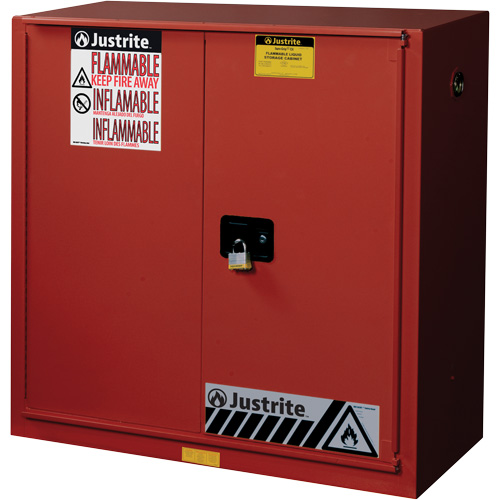 Sure-Grip&reg; EX Combustibles Safety Cabinet for Paint and Ink, 40 gal., 3 Shelves Seaboard Timber Mart
