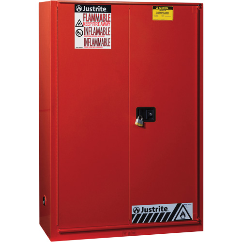 Sure-Grip&reg; EX Combustibles Safety Cabinet for Paint and Ink, 60 gal., 5 Shelves Seaboard Timber Mart