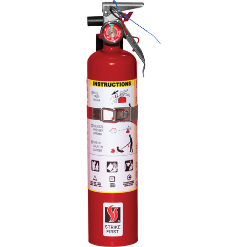 Fire Extinguisher, ABC, 2.5 lbs. Capacity Seaboard Timber Mart