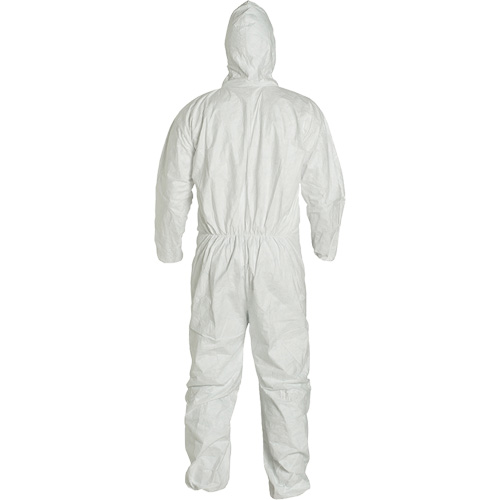 Hooded Coveralls, Large, White, Tyvek&reg; 400 Seaboard Timber Mart