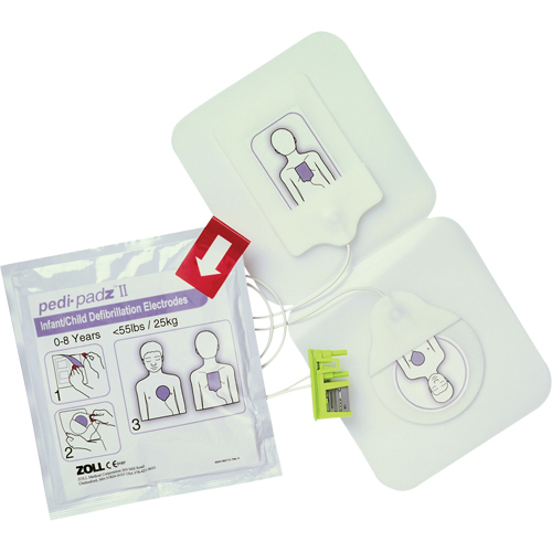 Pedi-Padz&reg; II Electrodes, Zoll AED Plus&reg; For, Class 4 Seaboard Timber Mart