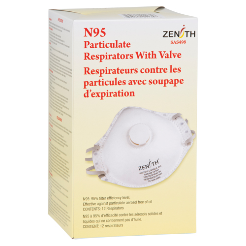 Respirateur contre les particules, N95, Certifi&eacute; NIOSH, Moyen/grand Seaboard Timber Mart