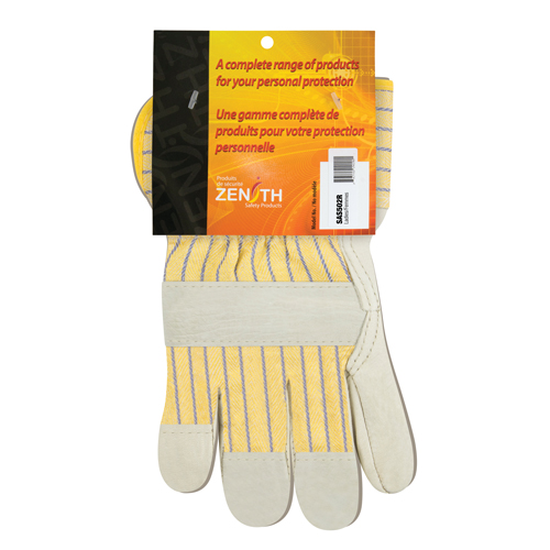 Gants d'ajusteur &agrave; paume s&egrave;che d'usage standard, Dames, Paume en Cuir fleur de vache, Doublure en Coton Seaboard Timber Mart
