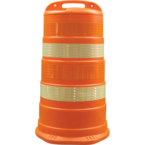 Trailboss Channelizer Drums, 41.27" High, Orange Seaboard Timber Mart