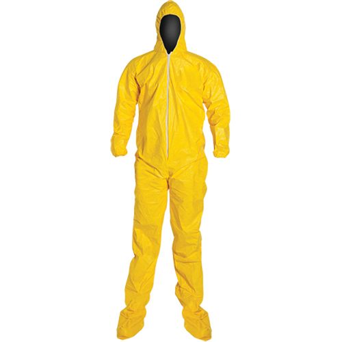 Tychem&reg; 2000 Coveralls, 2X-Large, Yellow Seaboard Timber Mart
