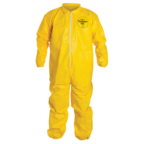 Coveralls, Tychem&reg; 2000, 2X-Large, Yellow Seaboard Timber Mart