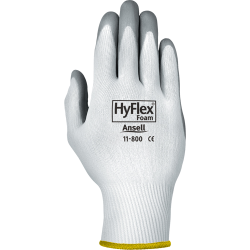 Gants Hyflex 11-800, 8/Moyen, R&ecirc;vetement Mousse de nitrile, Calibre 15, Enveloppe en Nylon Seaboard Timber Mart
