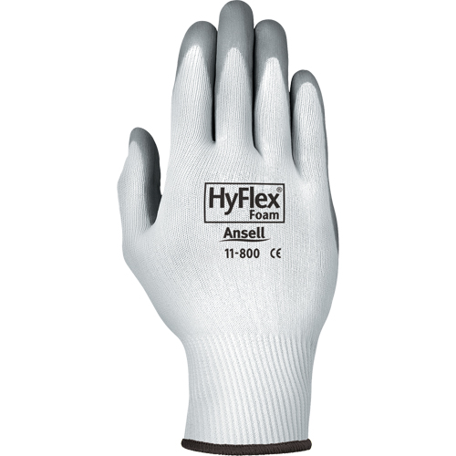 Gants Hyflex 11-800, 10/T-Grand, R&ecirc;vetement Mousse de nitrile, Calibre 15, Enveloppe en Nylon Seaboard Timber Mart