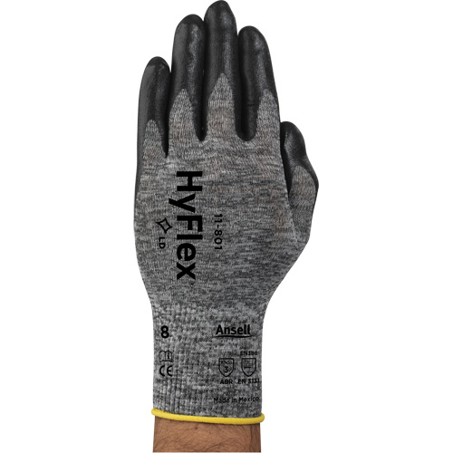 Hyflex&reg; 11-801 Gloves, 7/Small, Foam Nitrile Coating, 15 Gauge, Nylon Shell Seaboard Timber Mart