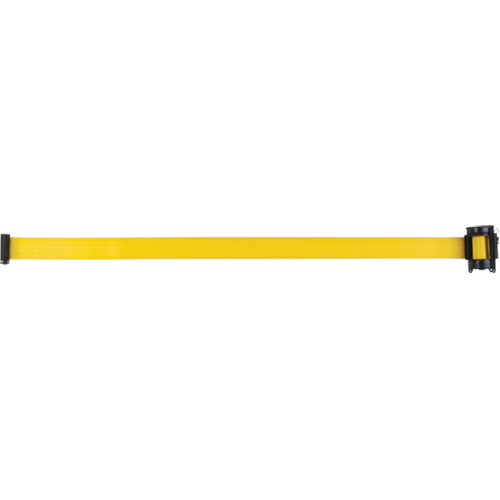 Tape Cassette for Build-Your-Own Crowd Control Barriers, 12', Yellow Tape Seaboard Timber Mart
