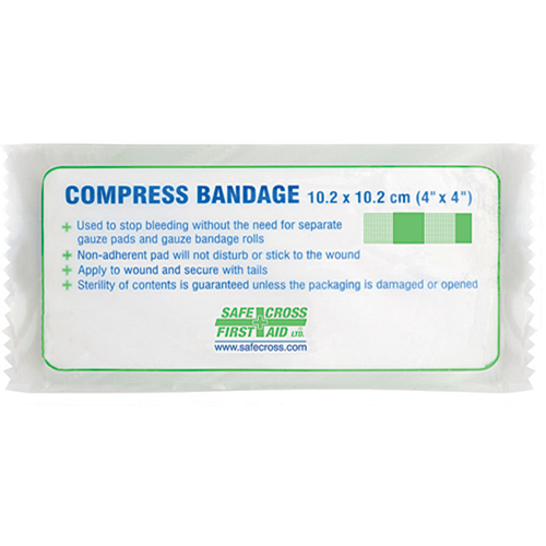 Bandages Compressifs - St&eacute;riles, 4-1/4" lo x 3-1/2" la Seaboard Timber Mart