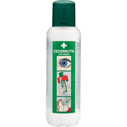 Cederroth Eyewash Solution, Full Bottle, 500 ml Seaboard Timber Mart