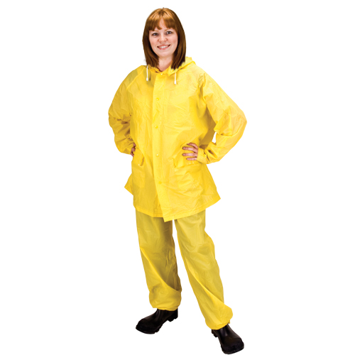RZ300 Rain Suit, PVC, Large, Yellow Seaboard Timber Mart