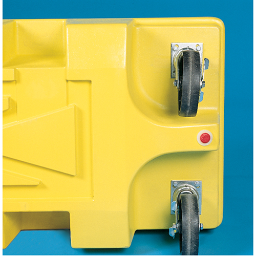 Poly-Spillcart Cart, 66.5" L x 29" W x 43.9" H, 57 US gal. Spill Cap. Seaboard Timber Mart