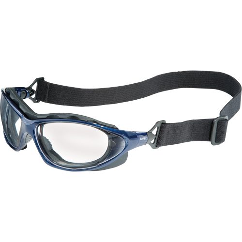 Lunettes de s&eacute;curit&eacute; &agrave; coques Uvex HydroShield Seismic, Lentille Transparent, Antibu&eacute;e/Anti-&eacute;gratignures, Ventilation Ferm&eacute; Seaboard Timber Mart