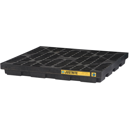 Centres d'accumulation EcoPolyBlend, Capacit&eacute; de d&eacute;versement 49 gal. US, 49" x 49" x 5,5" Seaboard Timber Mart