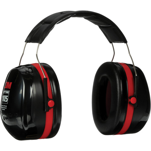 Peltor Optime 105 Series Earmuffs, Headband, 30 NRR dB Seaboard Timber Mart