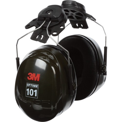 Serres-t&ecirc;tes de s&eacute;rie Peltor Optime 101, Fixation pour casque, 24 NRR dB Seaboard Timber Mart