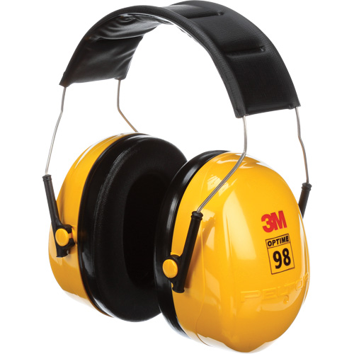 Peltor Optime 98 Series Earmuffs, Headband, 25 NRR dB Seaboard Timber Mart