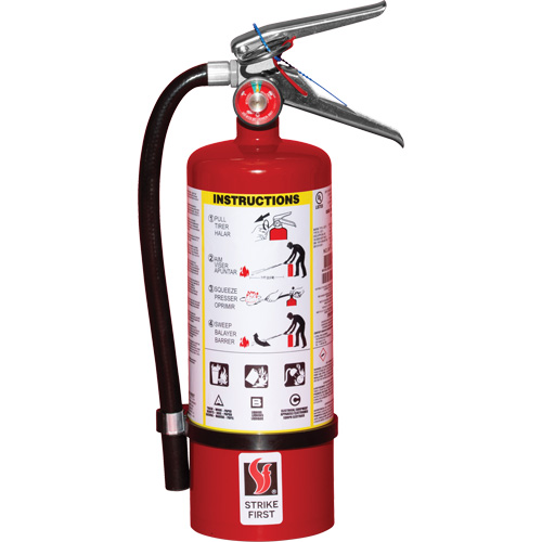 Fire Extinguisher, ABC, 5 lbs. Capacity Seaboard Timber Mart