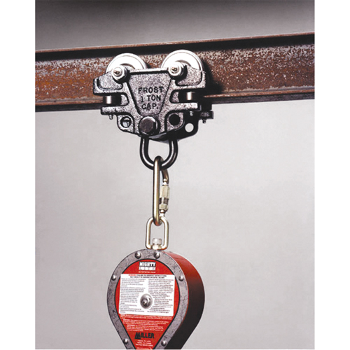 Trousse d'adaptateur de connexion d'ancrage pour chariots de poutre Miller, Poutre en I/Acier, Usage Permanent Seaboard Timber Mart