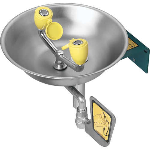Eyewash Station, Wall-Mount Installation, Stainless Steel Bowl Seaboard Timber Mart