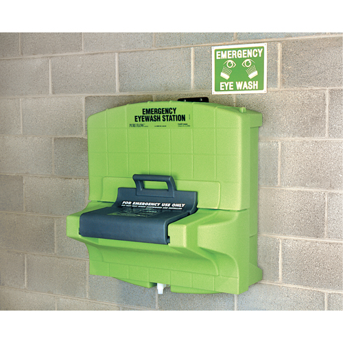 Fendall Pure Flow 1000&reg; Eyewash Station, Gravity-Fed, 7 gal. Capacity, Meets ANSI Z358.1 Seaboard Timber Mart