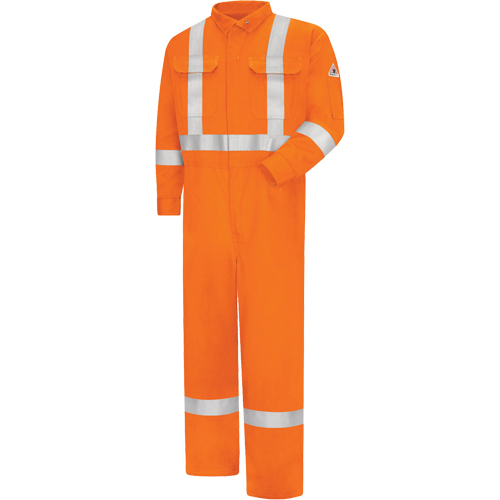 CSA Compliant 7 oz. Ultra Soft&reg; Coveralls, Men's, Orange, Size 38 Seaboard Timber Mart