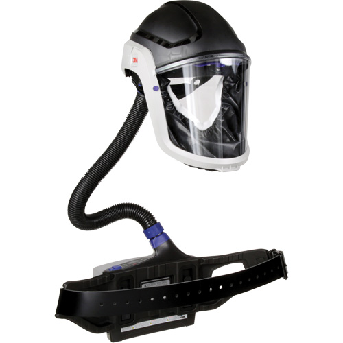 Trousse industrielle lourde pour APR motoris&eacute; TR-600 de Versaflo, Capuchon & visi&egrave;re, Pile Lithium-ion Seaboard Timber Mart