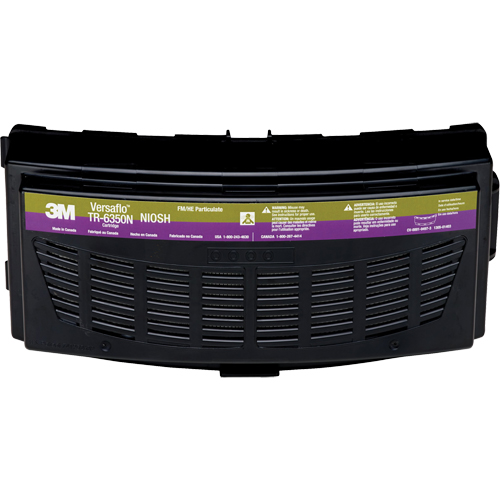 Cartouche pour appareils de protection respiratoire (APR) &agrave; &eacute;puration d'air motoris&eacute; Versaflo, Formald&eacute;hyde/Filtre P100, Paquet de 1 Seaboard Timber Mart