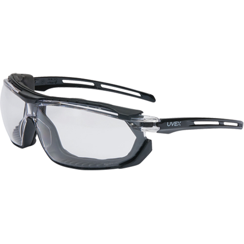 Lunettes de s&eacute;curit&eacute; &eacute;tanches Uvex Tirade, Lentille Transparent, Antibu&eacute;e, ANSI Z87+/R&eacute;pond ou surpasse la norme CSA Z94.3 Seaboard Timber Mart