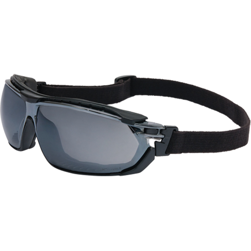 Lunettes de s&eacute;curit&eacute; &eacute;tanches Uvex Tirade, Lentille Argent/Miroir, Antibu&eacute;e, ANSI Z87+/R&eacute;pond ou surpasse la norme CSA Z94.3 Seaboard Timber Mart
