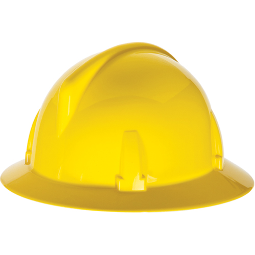 Casques de s&eacute;curit&eacute; &agrave; bordure compl&egrave;te TopGard, R&eacute;pond aux normes CSA type 1, Suspension Rochet, Non ventil&eacute; Seaboard Timber Mart