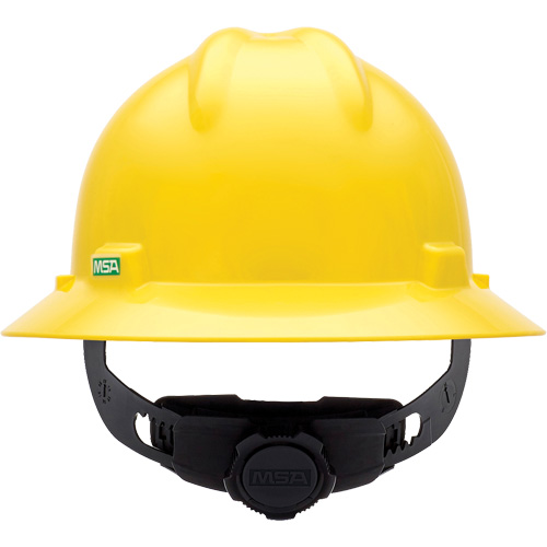 Casques de s&eacute;curit&eacute; &agrave; bordure compl&egrave;te V-Gard, R&eacute;pond aux normes CSA type 1, Suspension Rochet, Non ventil&eacute; Seaboard Timber Mart