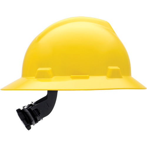 Casques de s&eacute;curit&eacute; &agrave; bordure compl&egrave;te V-Gard, R&eacute;pond aux normes CSA type 1, Suspension Rochet, Non ventil&eacute; Seaboard Timber Mart