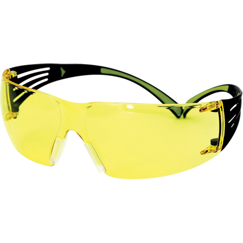 Securefit 400 Series Safety Glasses, Amber Lens, Anti-Fog/Anti-Scratch, ANSI Z87+/Meets/Exceeds CSA Z94.3 Seaboard Timber Mart