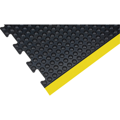Anti-Fatigue Dome Matting, Bubbled, 3' x 4' x 1/2", Black, Rubber Seaboard Timber Mart