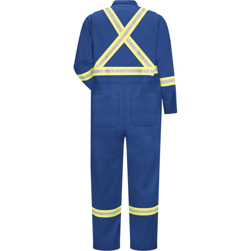 Flame-Resistant CoolTouch&reg;2 Premium Coveralls, Size 38, Royal Blue, 9 cal/cm² Seaboard Timber Mart