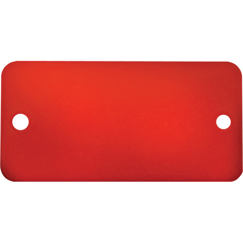 Blank Tags, Aluminum, 3" W x 1" H Seaboard Timber Mart