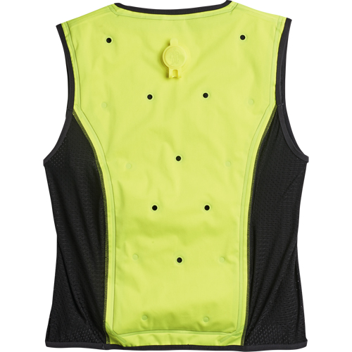 Vestes refroidissantes &agrave; &eacute;vaporation s&egrave;che Chill-Its 6685, Moyen, Jaune lime haute visibilit&eacute; Seaboard Timber Mart