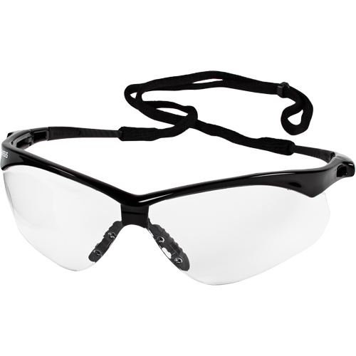 Lunettes de s&eacute;curit&eacute; Nemesis de Kleenguard, Lentille Transparent, Antibu&eacute;e, ANSI Z87+/R&eacute;pond ou surpasse la norme CSA Z94.3 Seaboard Timber Mart