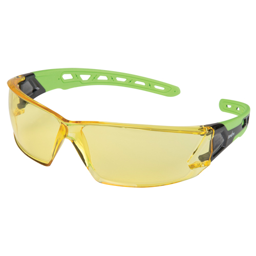 Z2500 Series Safety Glasses, Amber Lens, Anti-Scratch, ANSI Z87+/Meets/Exceeds CSA Z94.3 Seaboard Timber Mart