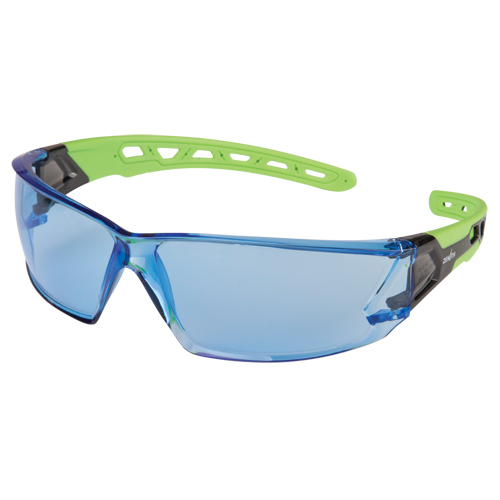 Z2500 Series Safety Glasses, Blue Lens, Anti-Scratch, ANSI Z87+/Meets/Exceeds CSA Z94.3 Seaboard Timber Mart