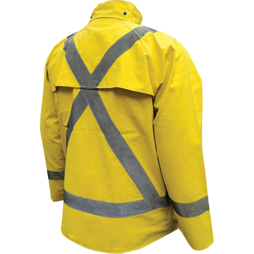 Miner 49er Mining Jacket, Neoprene, 2X-Large, Lime-Green Seaboard Timber Mart