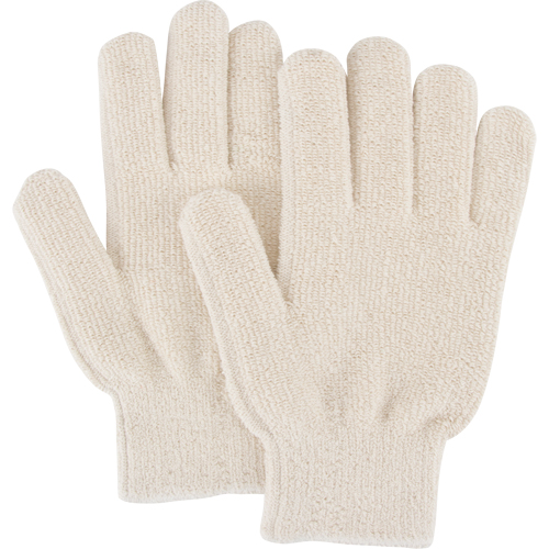 Gants r&eacute;sistants &agrave; la chaleur, Tissu &eacute;ponge, Grand, Prot&egrave;ge jusqu'&agrave; 212° F (100° C) Seaboard Timber Mart