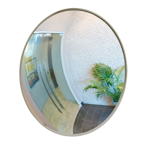 Convex Mirror with Bracket, Indoor/Outdoor, 30" Diameter Seaboard Timber Mart