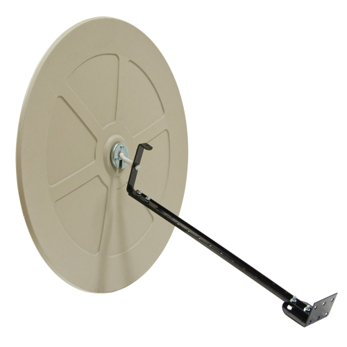 Convex Mirror with Bracket, Indoor/Outdoor, 30" Diameter Seaboard Timber Mart