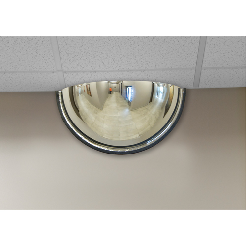 180° Dome Mirror, Half Dome, Closed Top, 18" Diameter Seaboard Timber Mart