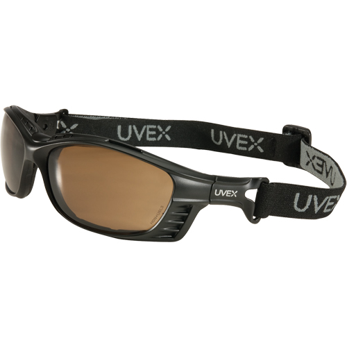 Uvex&reg; Livewire Safety Glasses with HydroShield Lenses, Espresso Lens, Anti-Fog, Meets/Exceeds CSA Z94.3 Seaboard Timber Mart