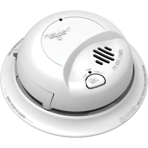 120V Hardwired Smoke Alarm with Battery Back-Up Seaboard Timber Mart